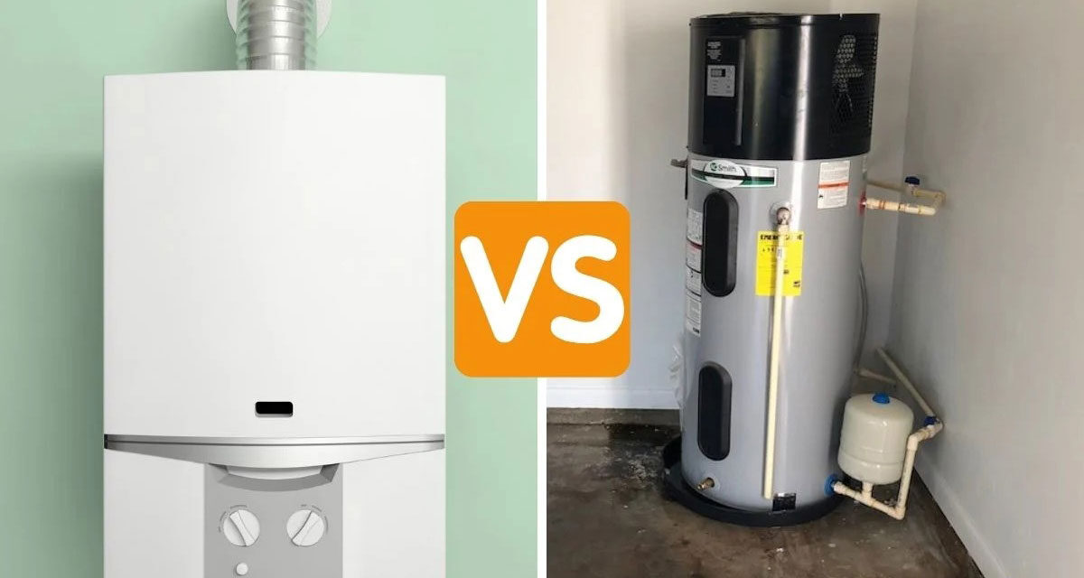 Tank vs. tankless water heaters