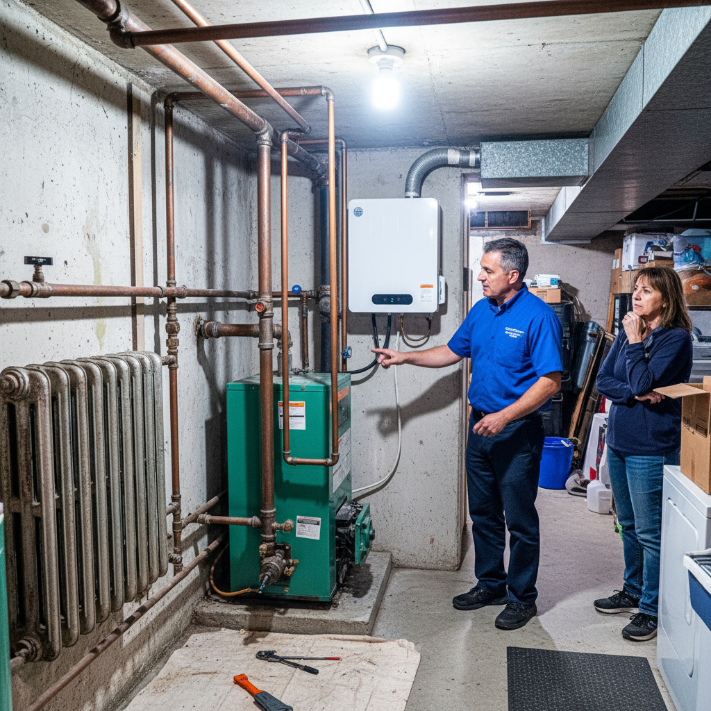 Heat pump vs gas boiler: Which is best for Toronto homes? Temperature Care compares comfort, efficiency, rebates, and cost to help you choose.
